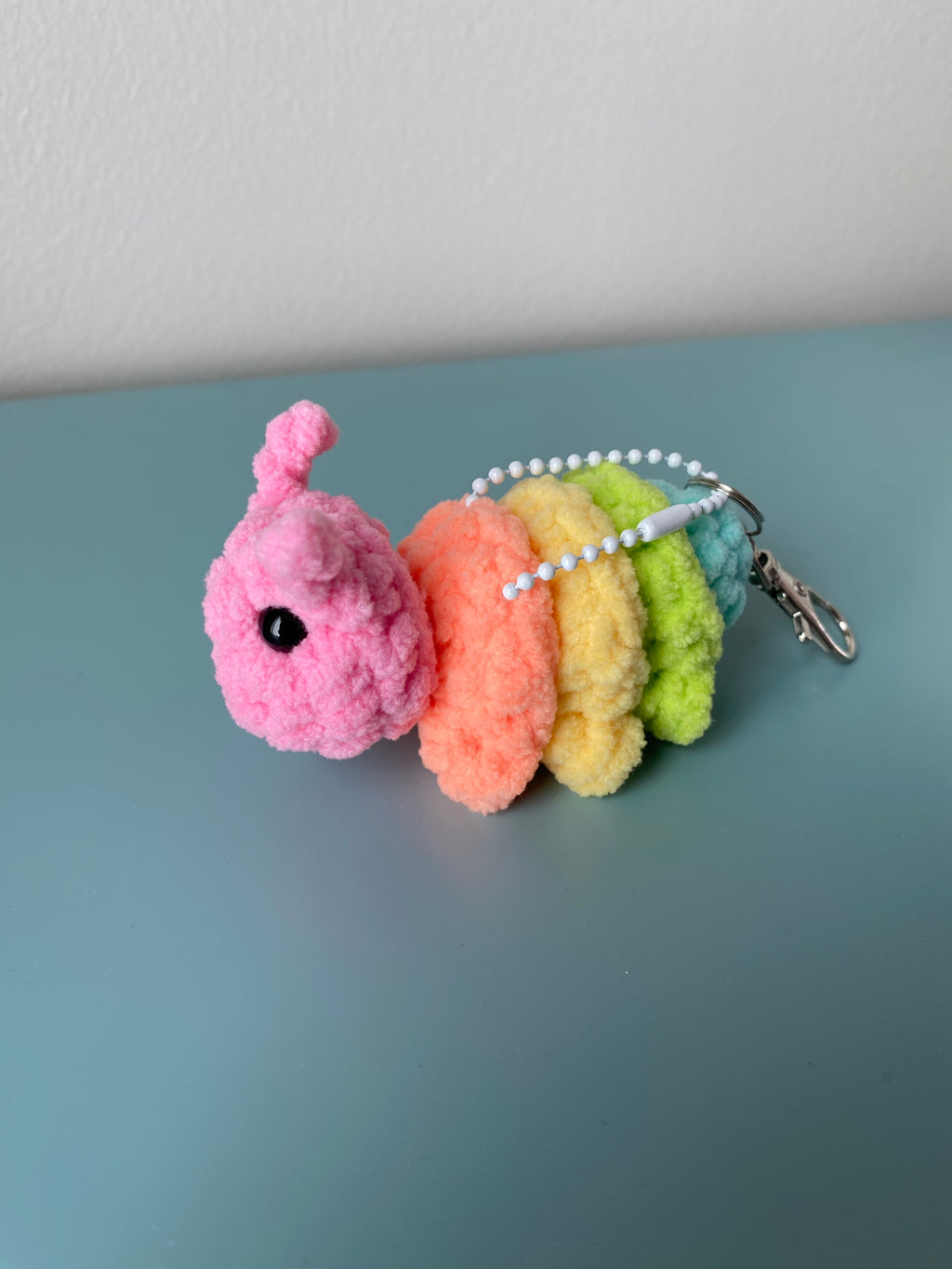 Caterpillar Keychain