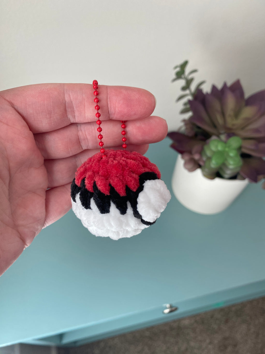 Pokeball Keychain
