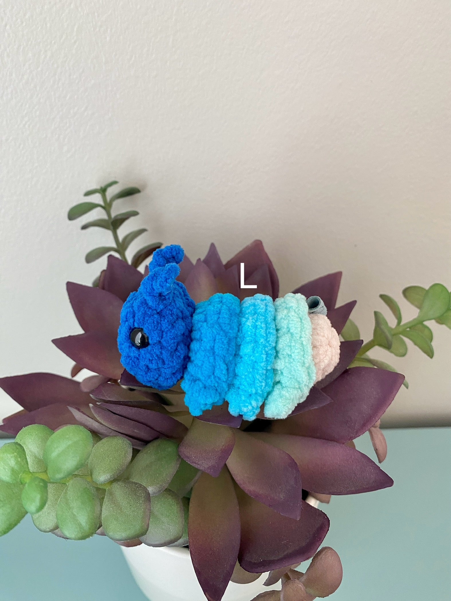 Caterpillar Keychain