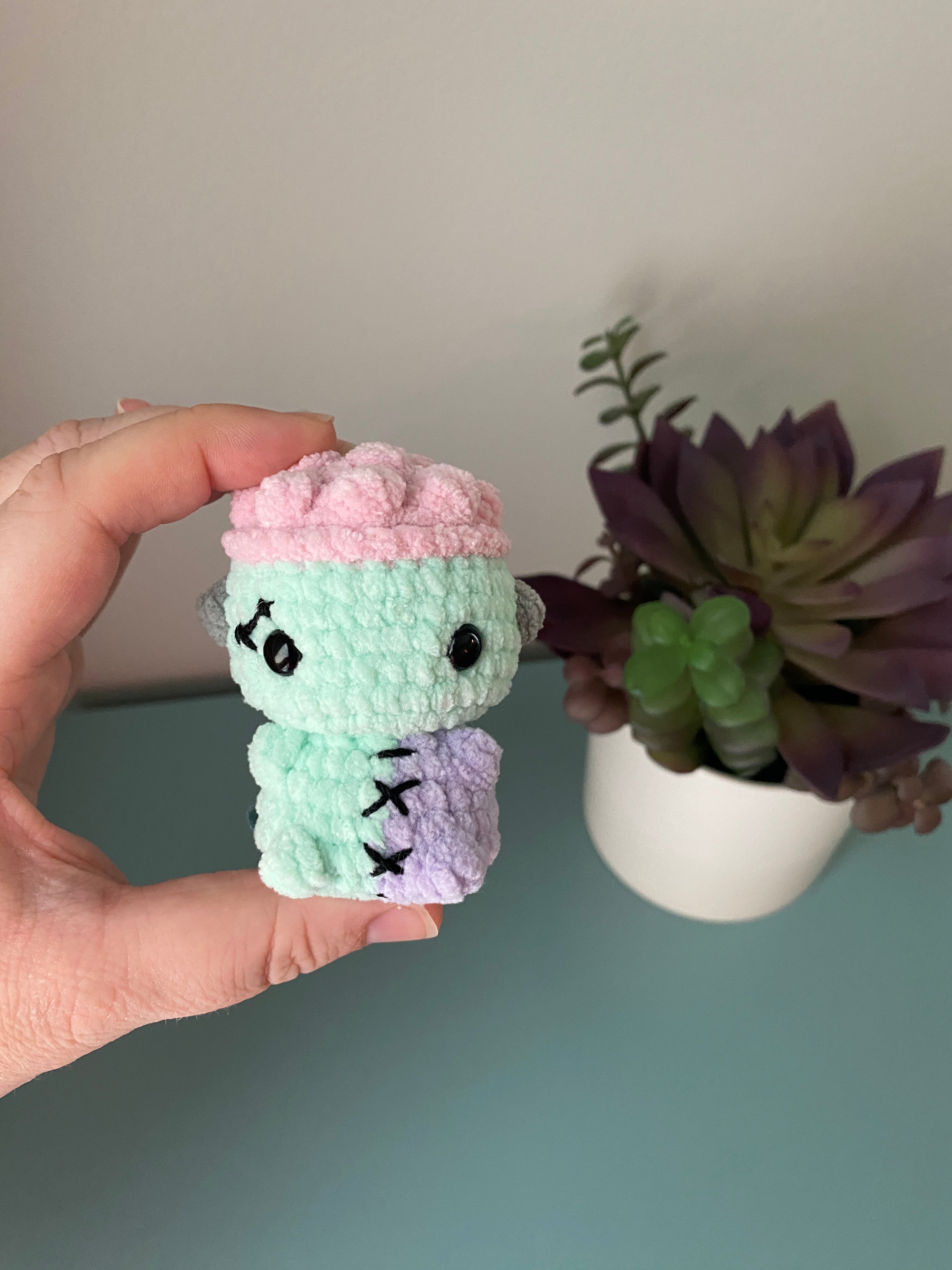 Zombie Mashup Keychain