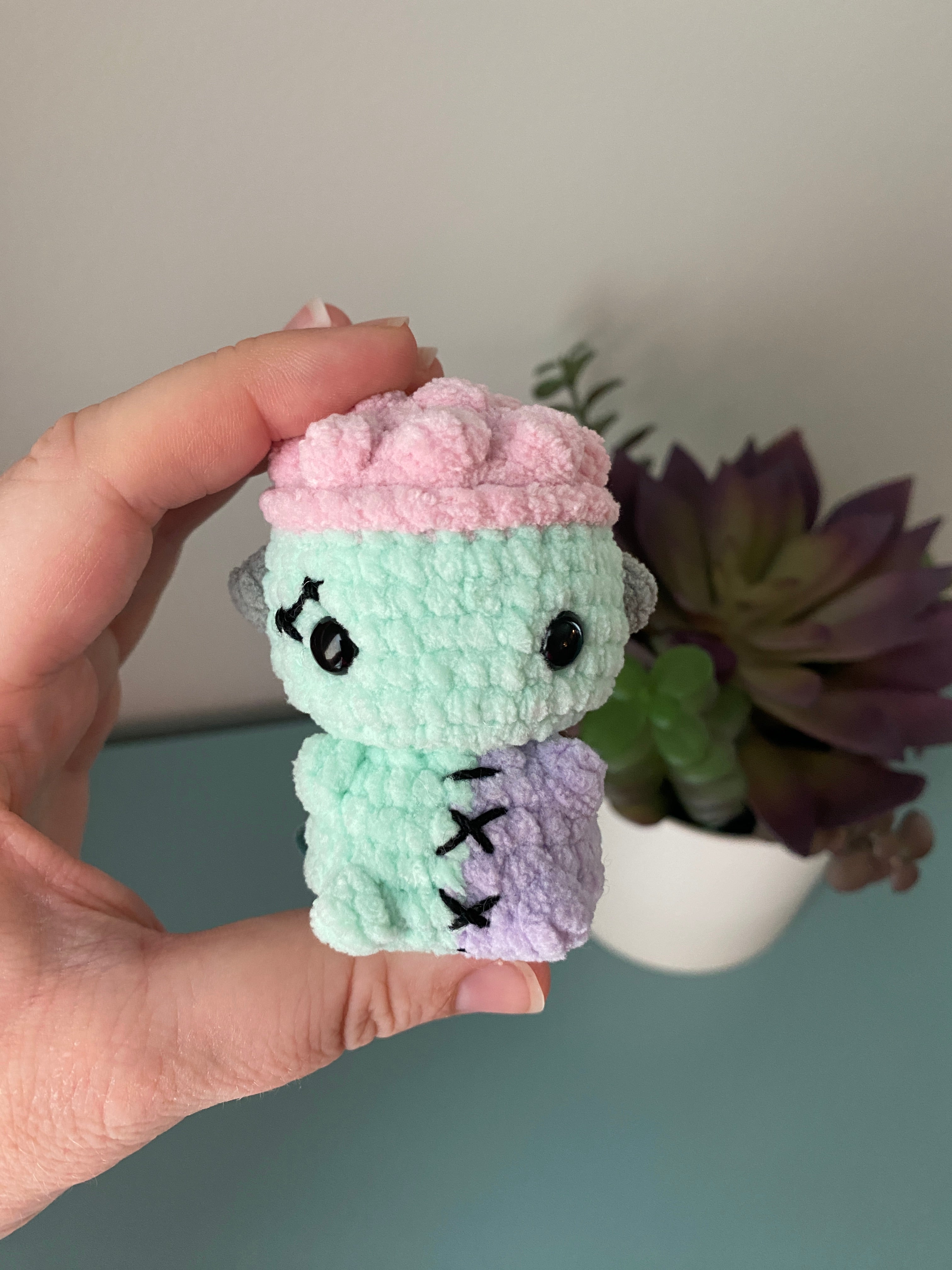Zombie Mashup Keychain