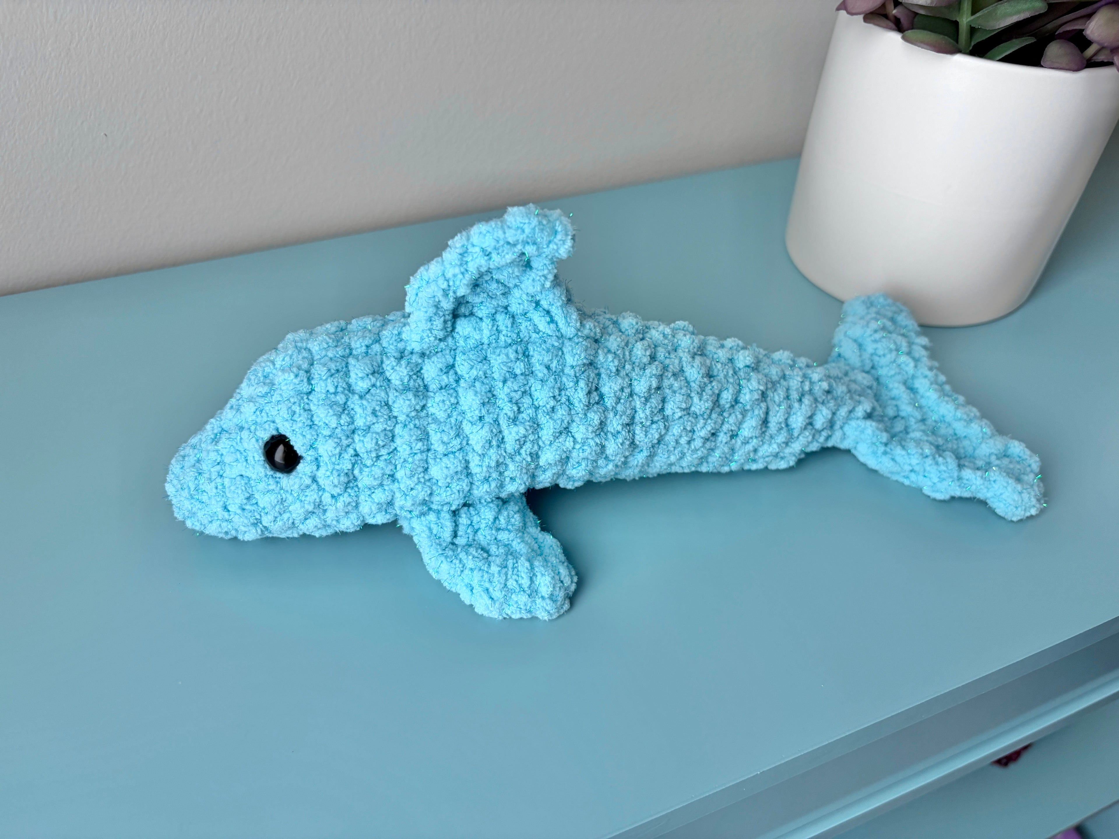 Dolphin Finger Puppet