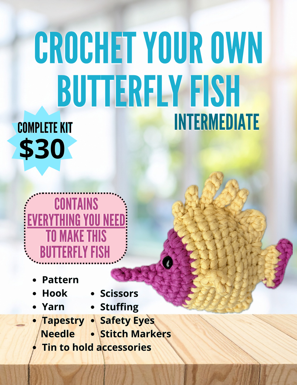 Crochet Your Own - Butterfly Fish