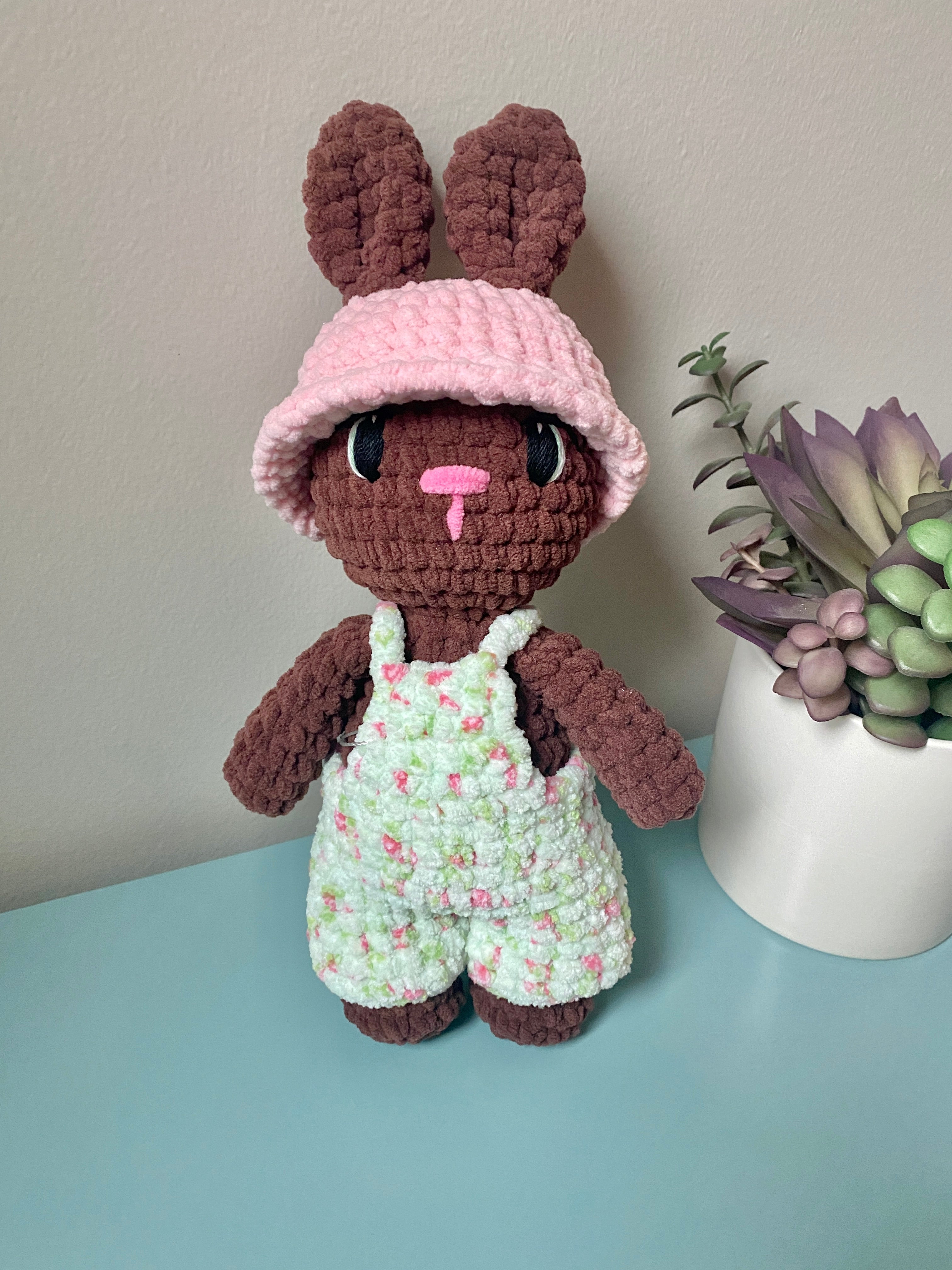 Bunny with Overalls