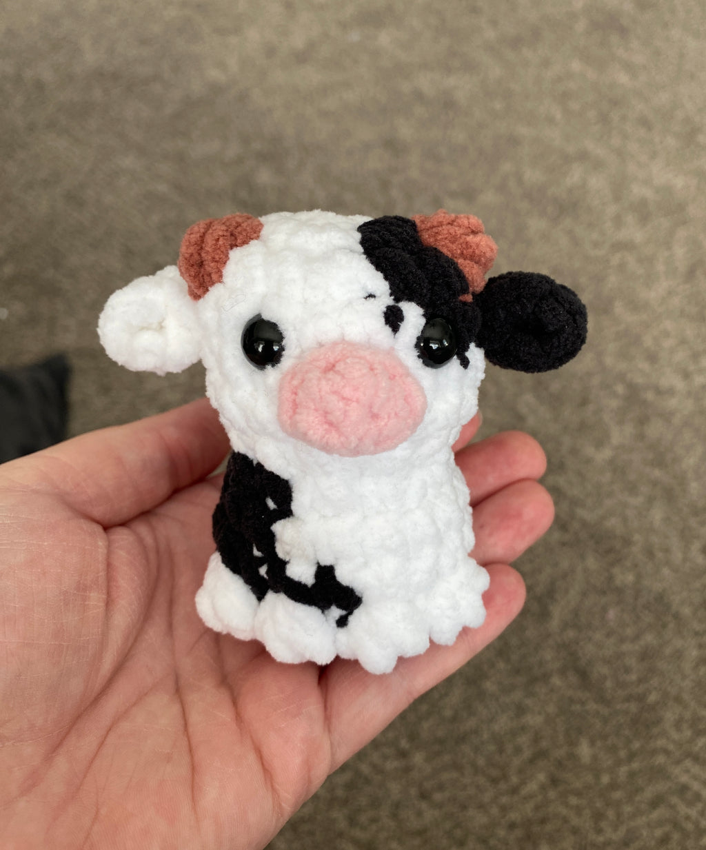 Cow Keychain