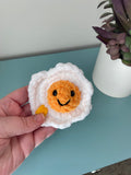 Fried Egg Keychain