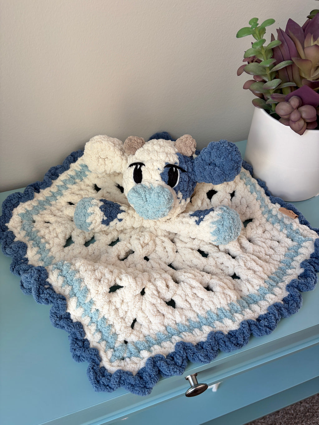 Cow Lovey Blanket