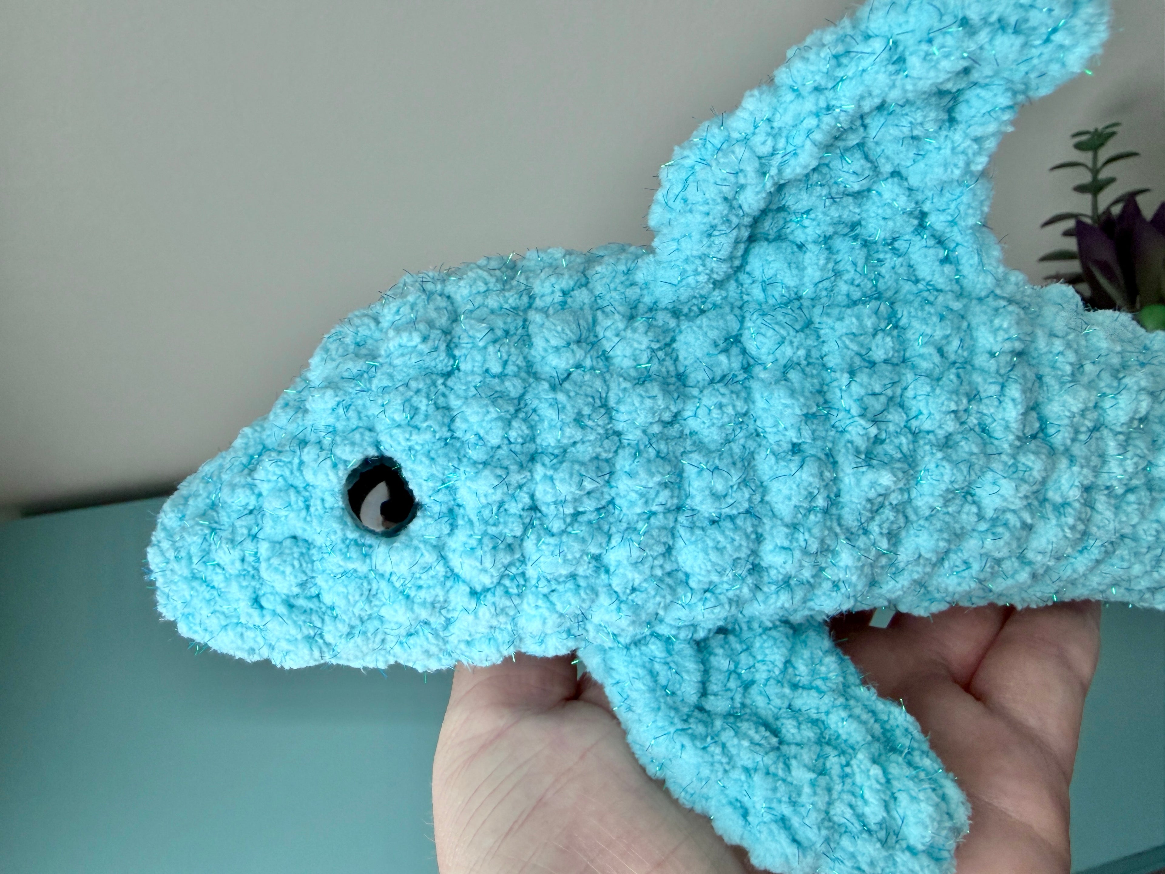 Dolphin Finger Puppet