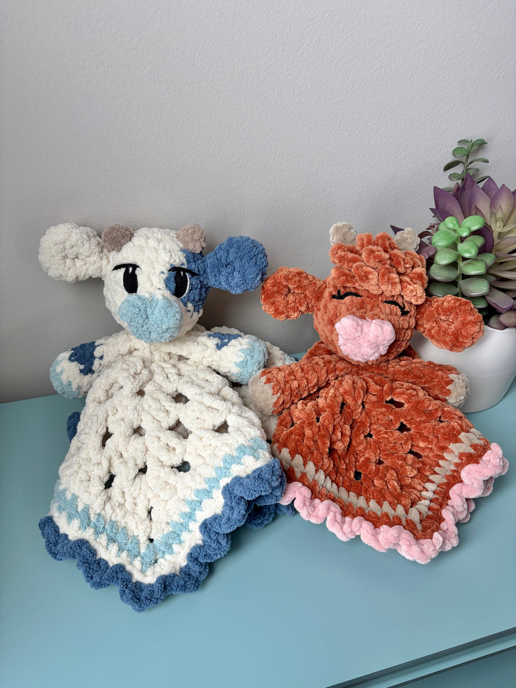 Cow Lovey Blanket