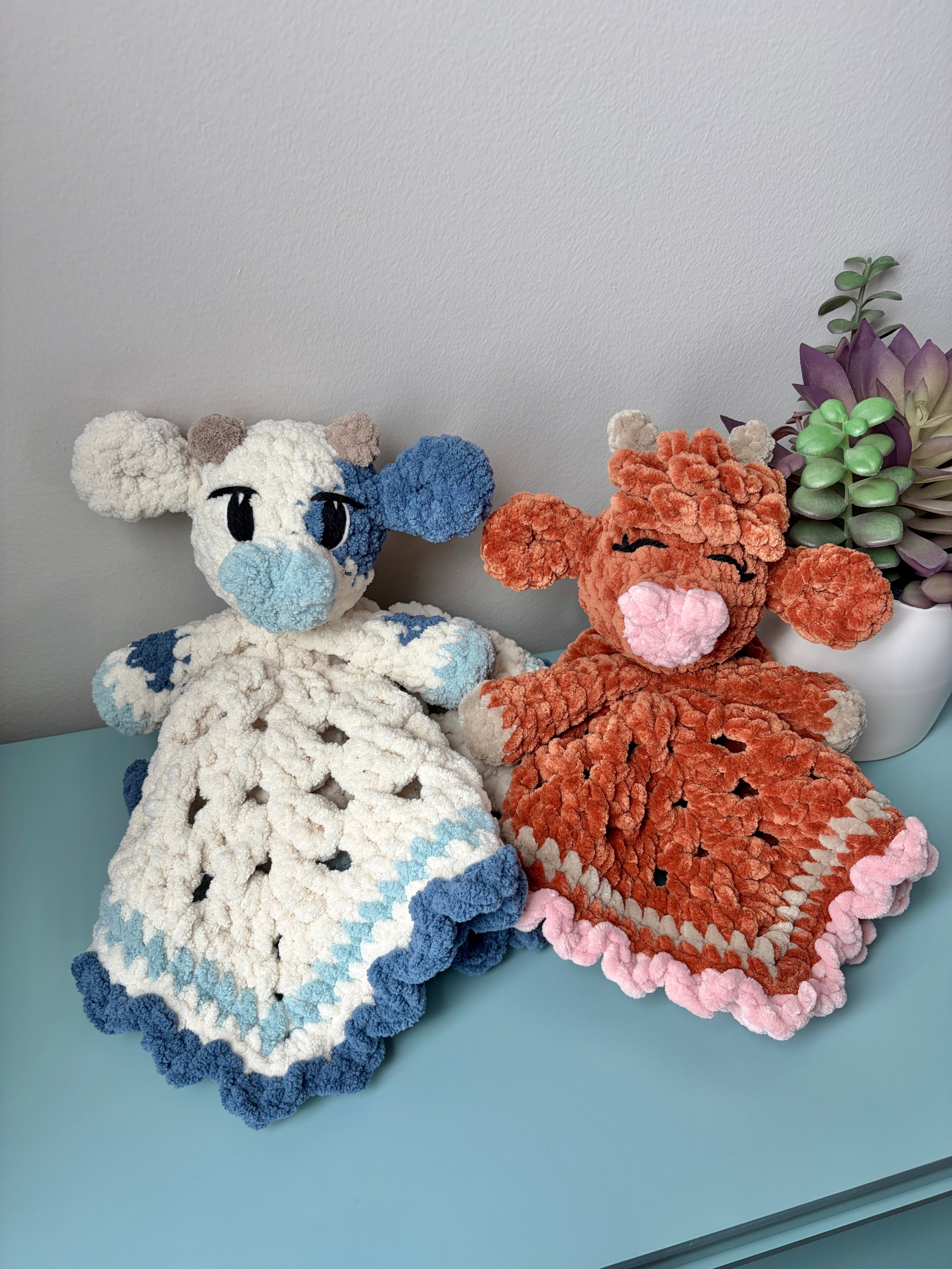 Cow Lovey Blanket