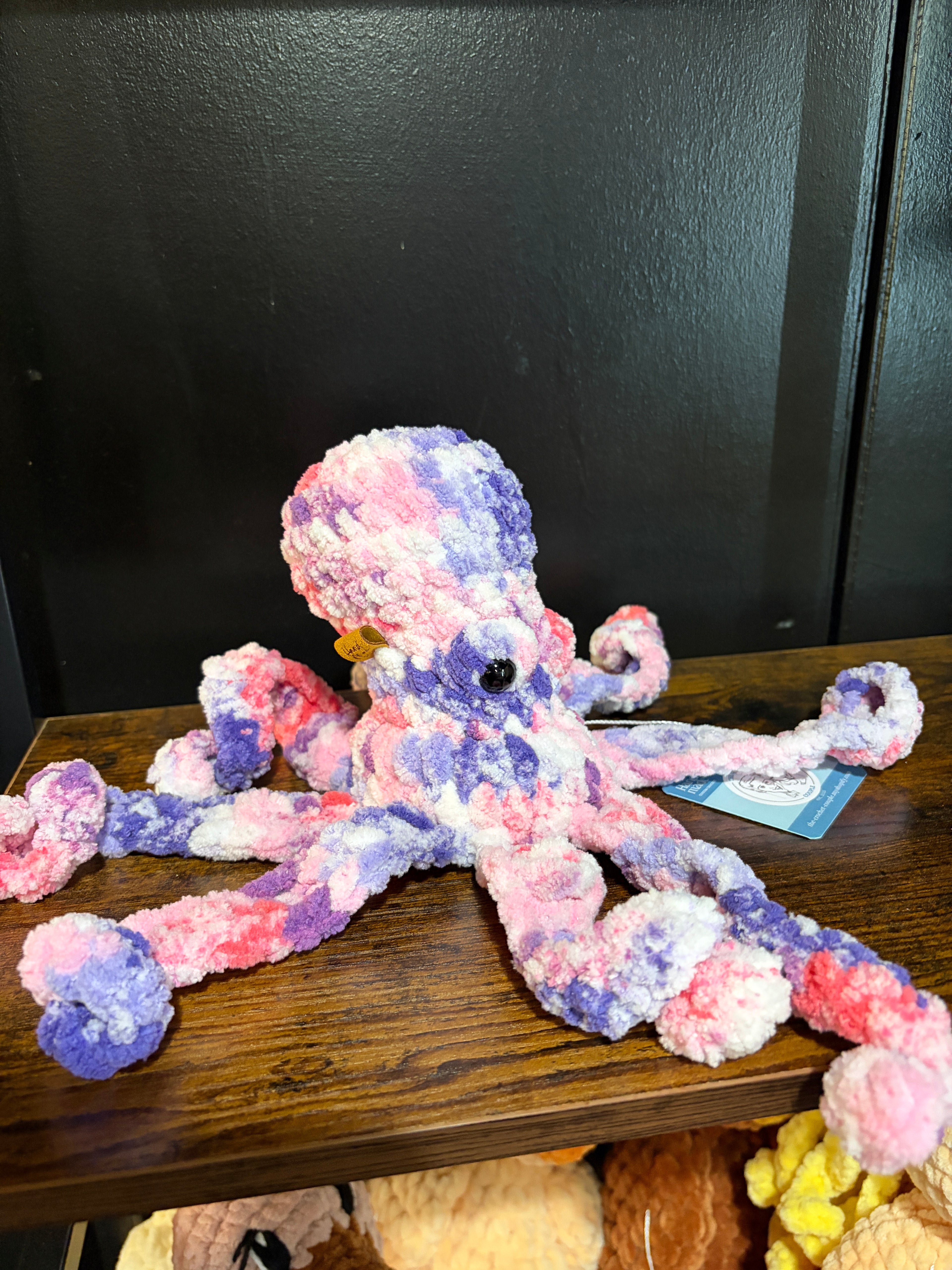 Drift the Octopus Finger Puppet