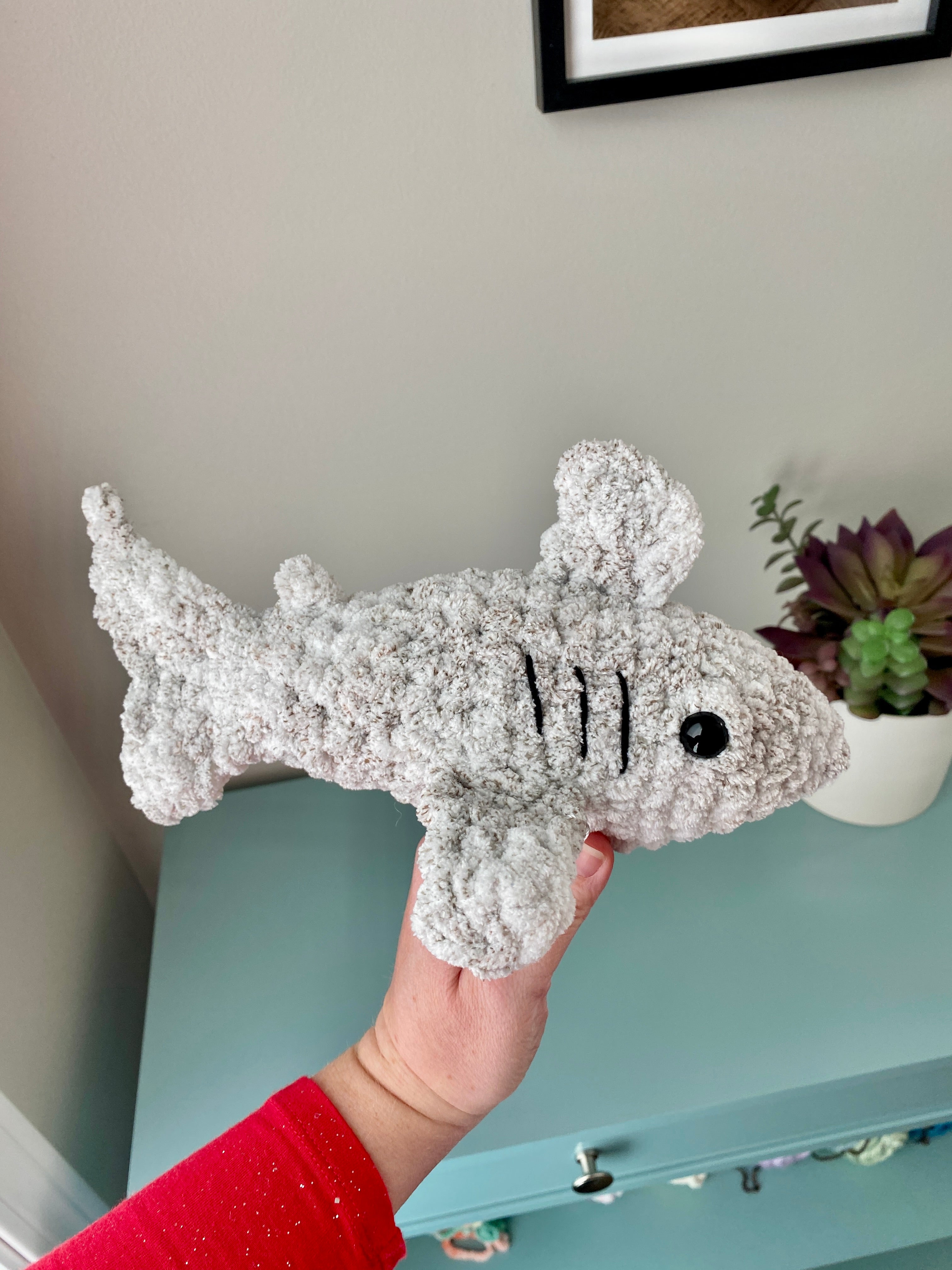 Shark Finger Puppet