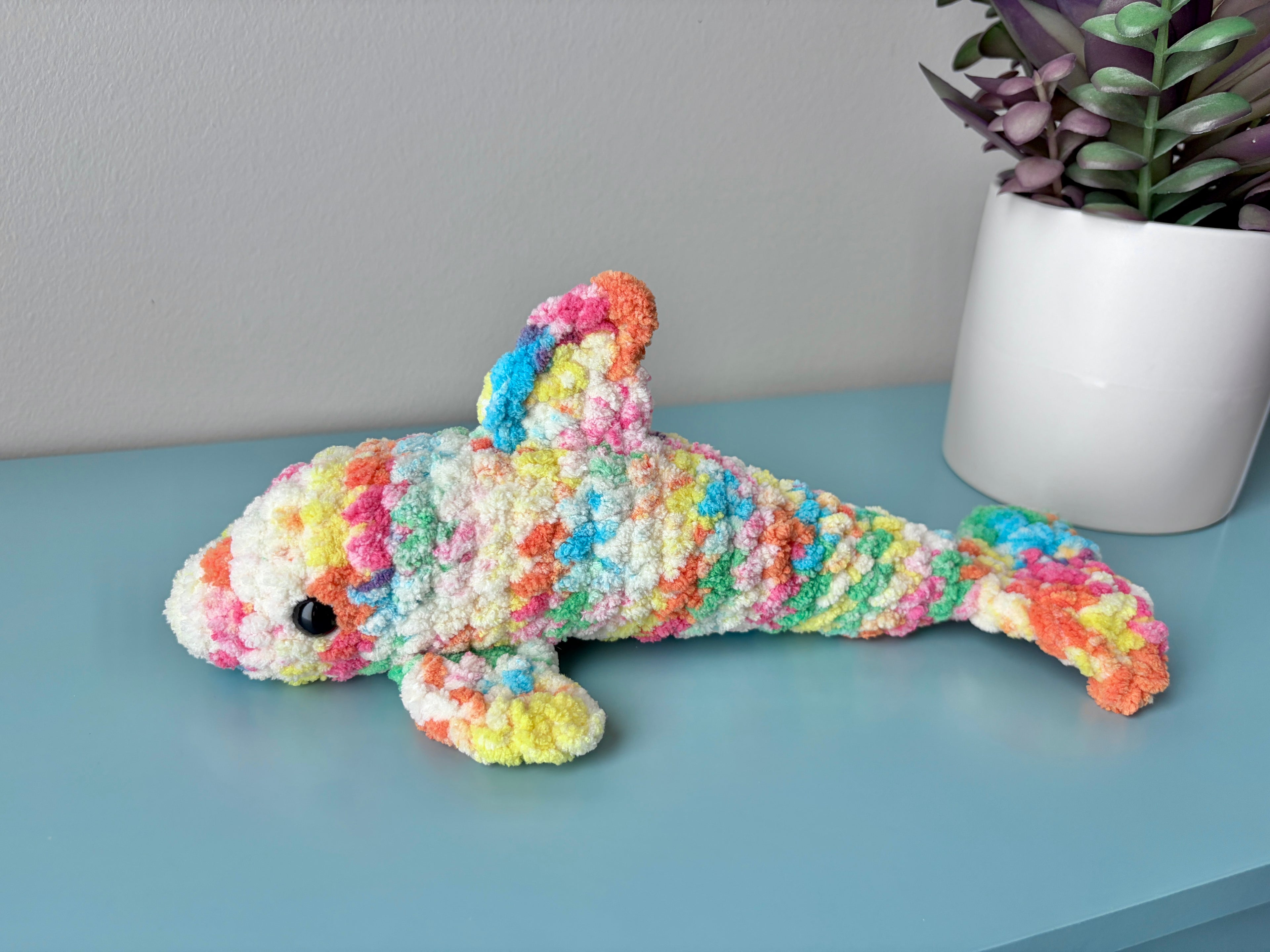 Dolphin Finger Puppet