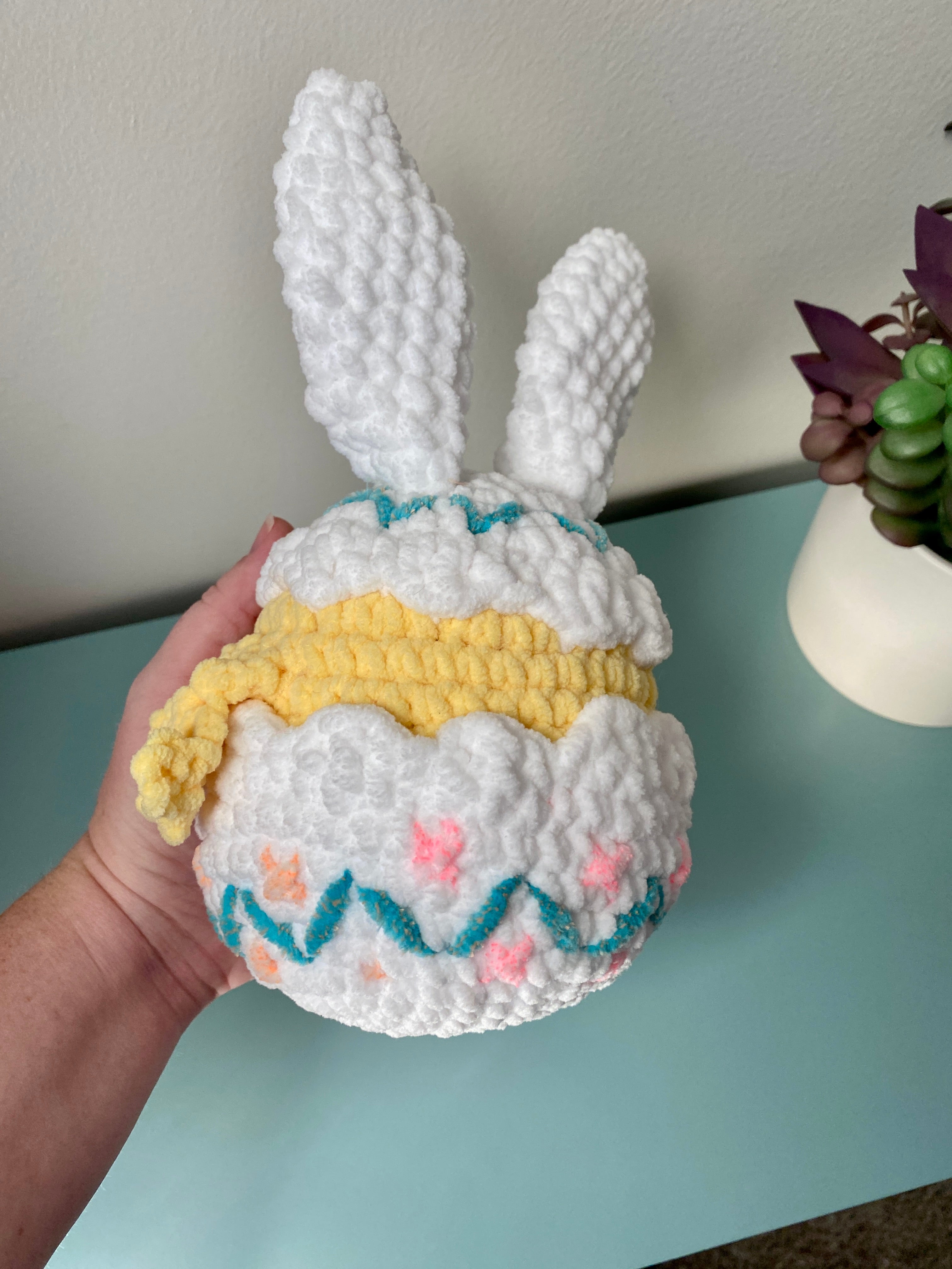 Chick in a Bunny Egg