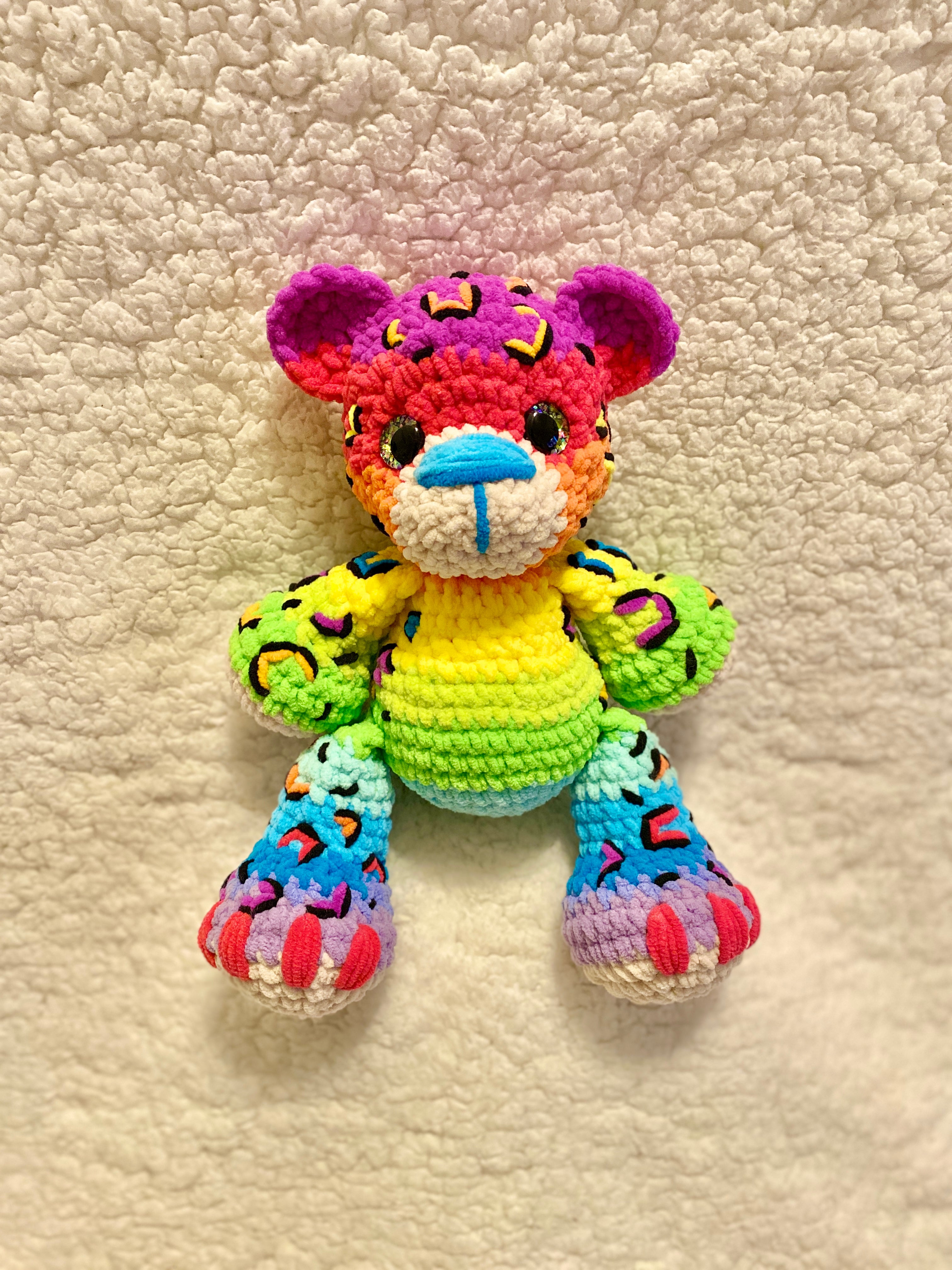 Charlie Girl the Rainbow Cheetah