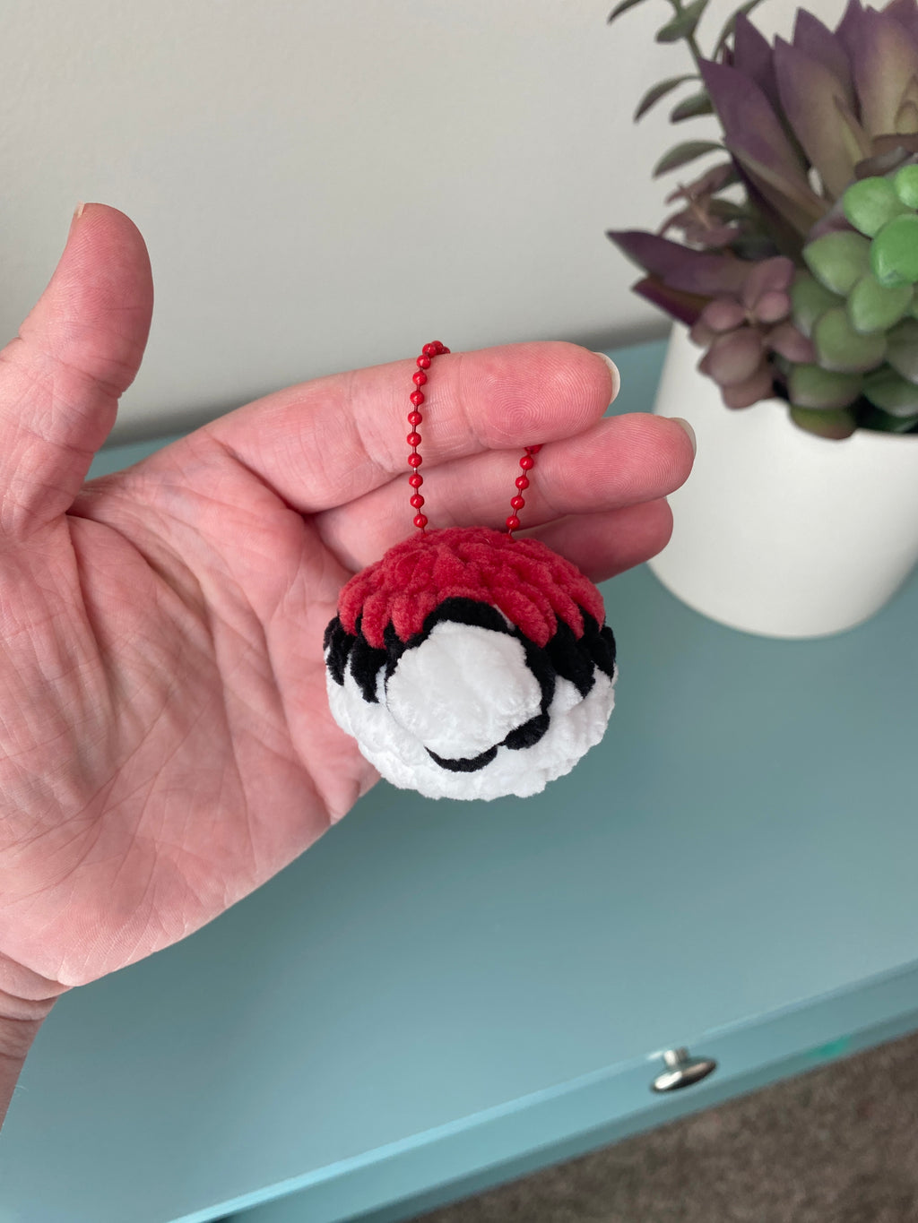 Pokeball Keychain