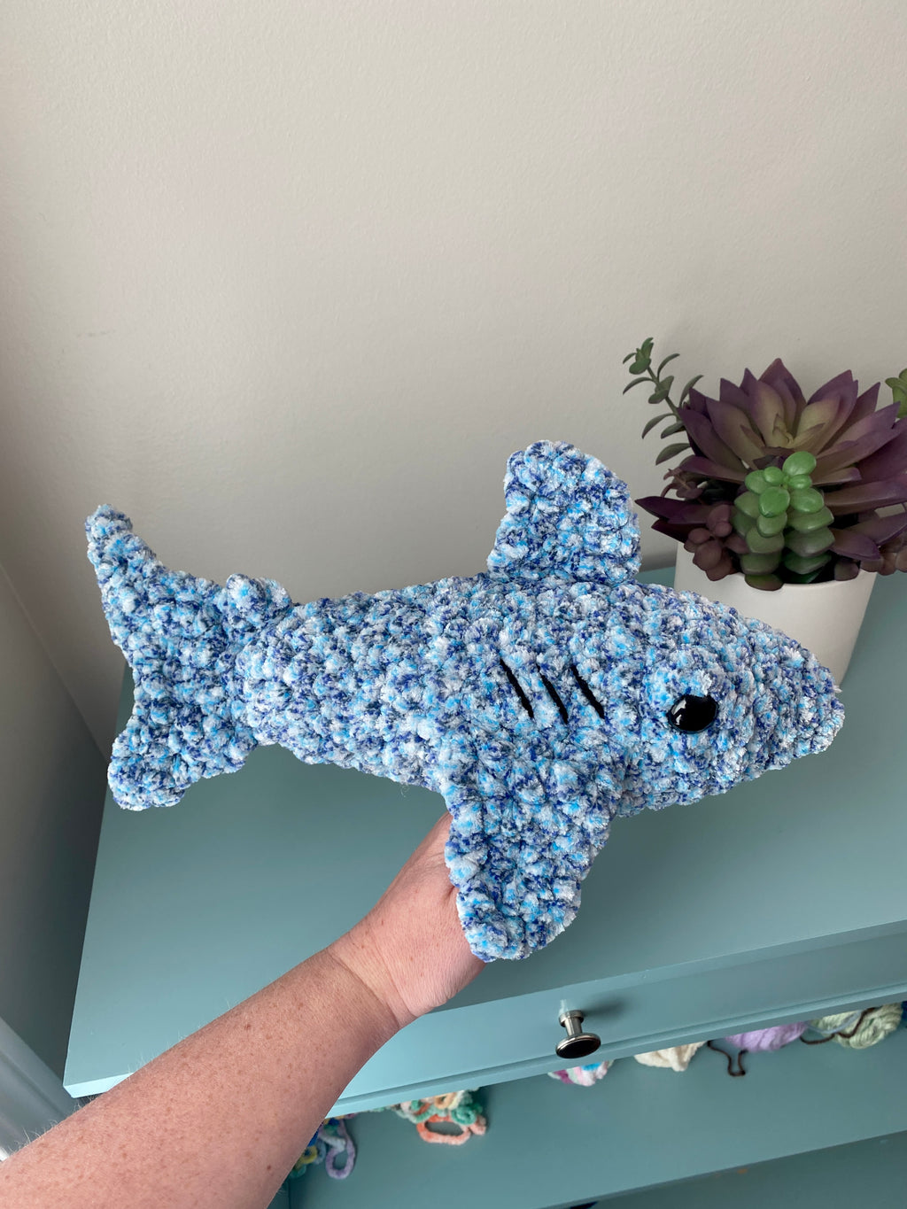 Shark Finger Puppet