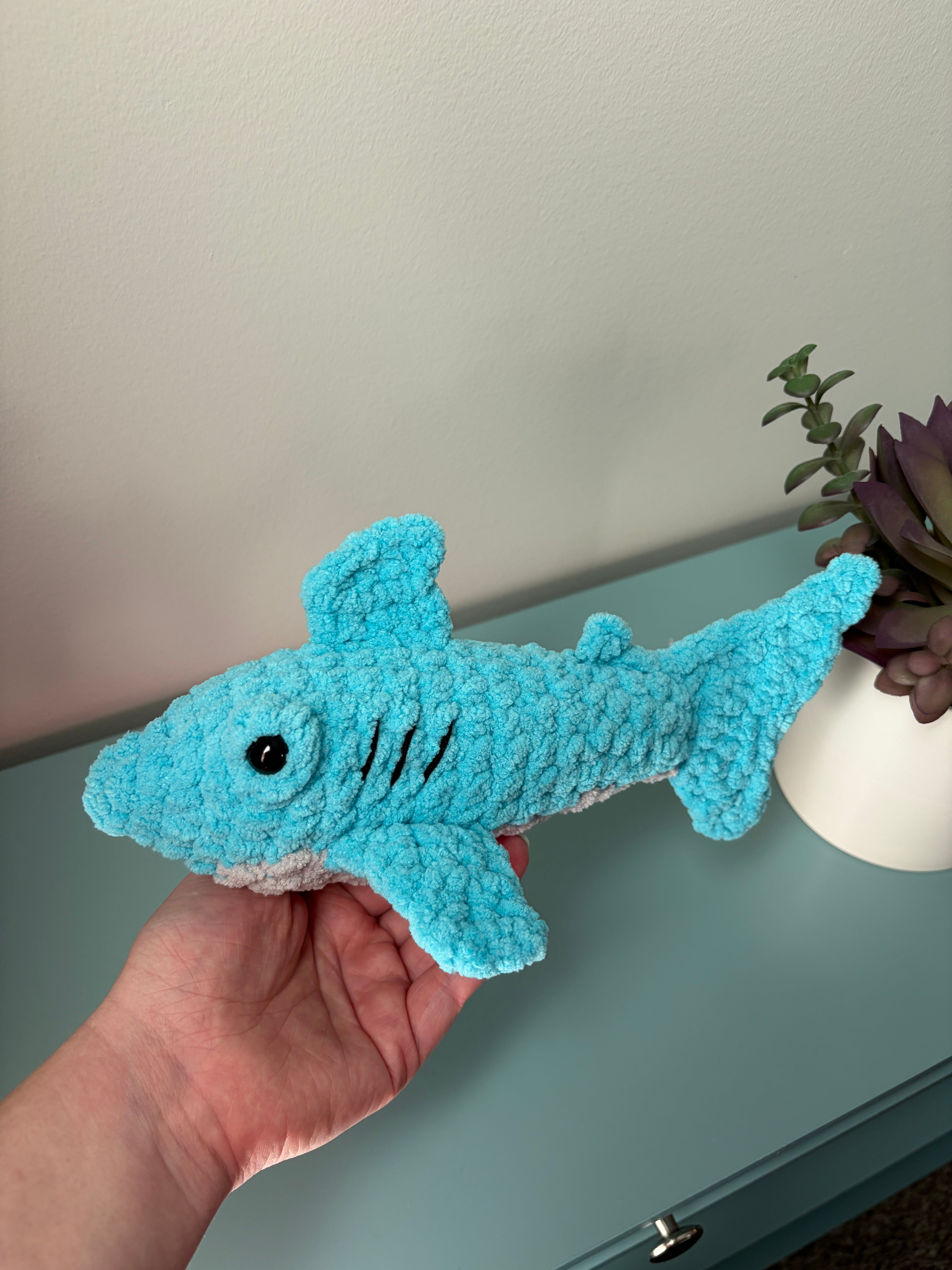 Shark Finger Puppet