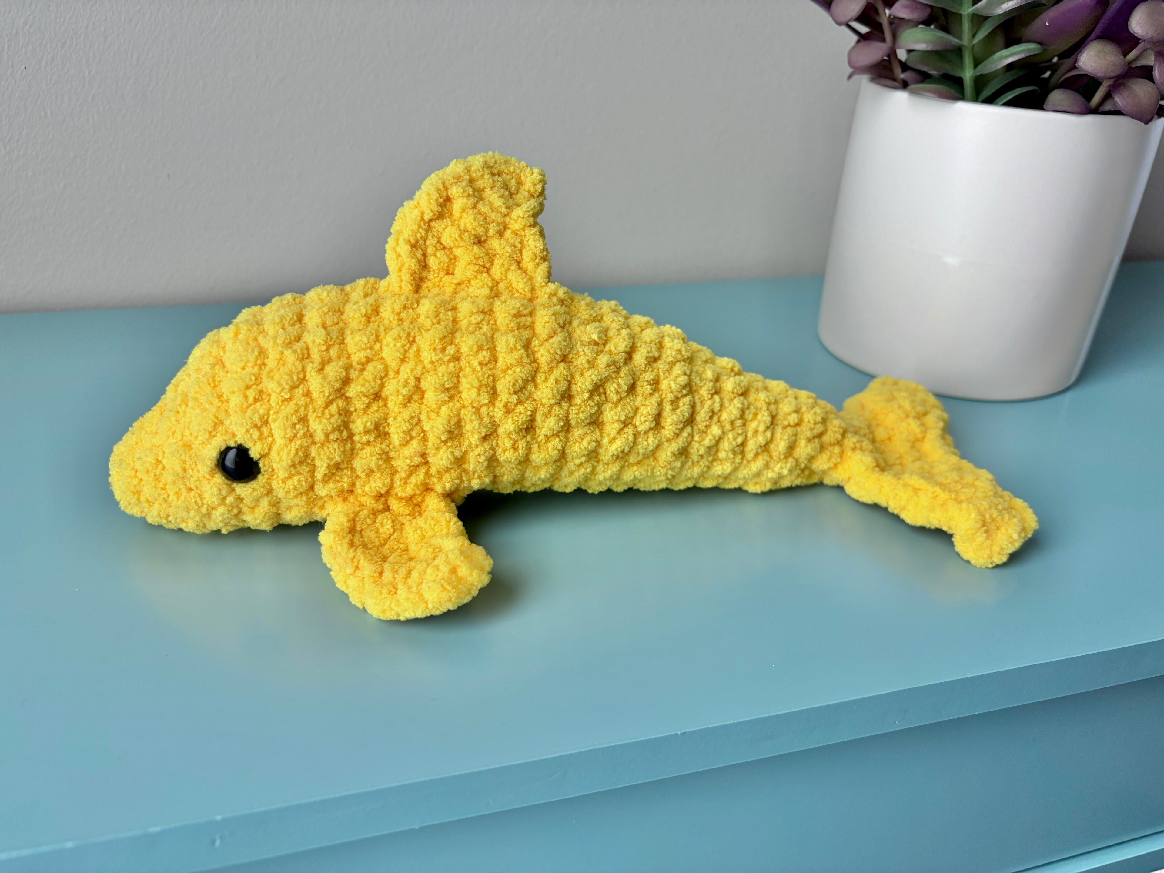 Dolphin Finger Puppet