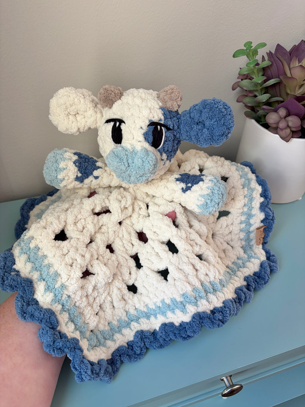 Cow Lovey Blanket