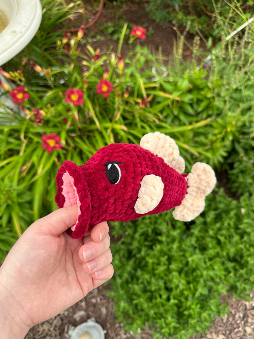 Bass Finger Puppet