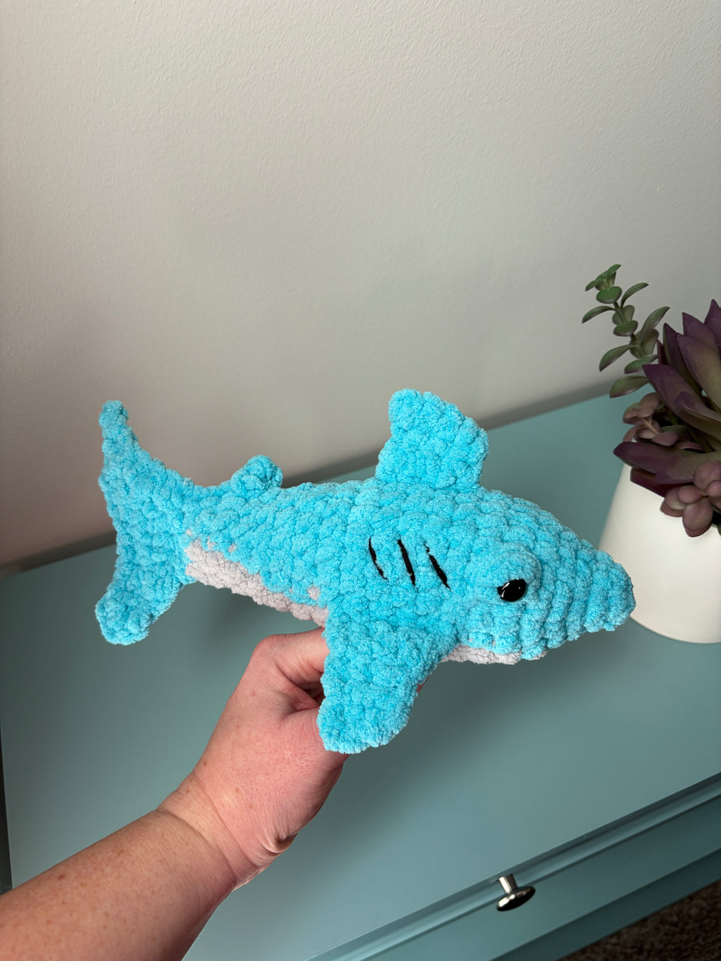Shark Finger Puppet