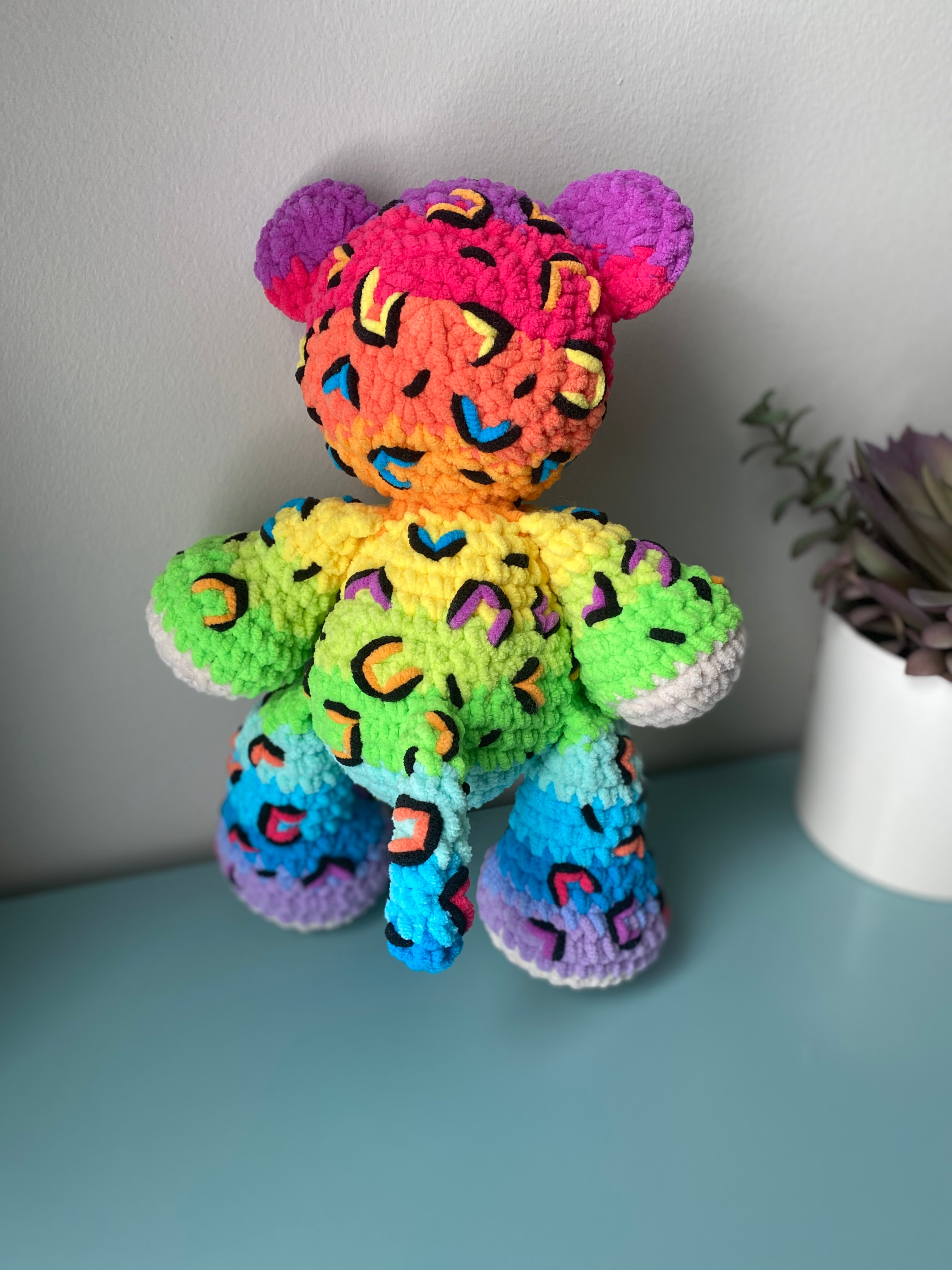 Charlie Girl the Rainbow Cheetah