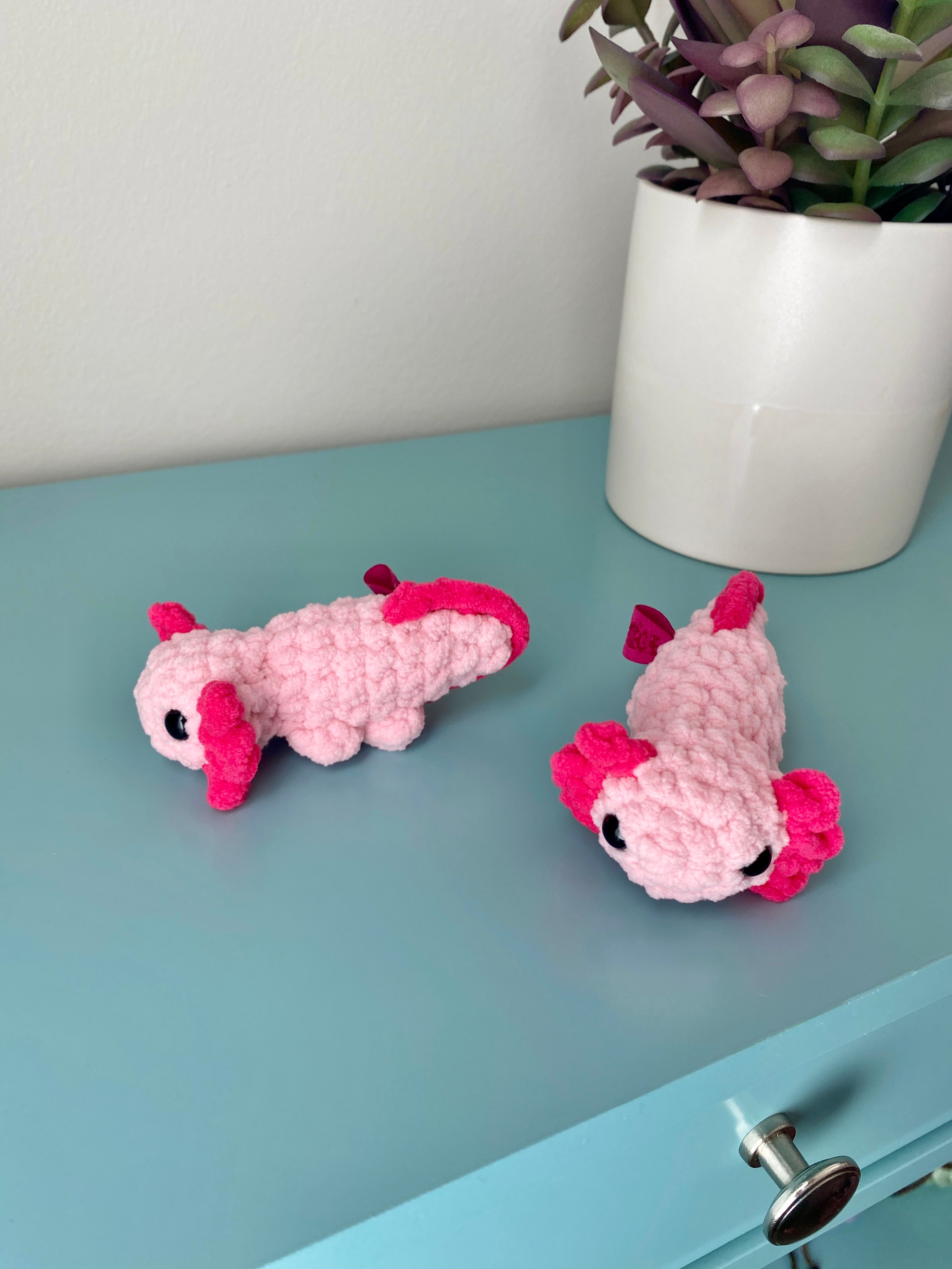 Axolotl Keychain