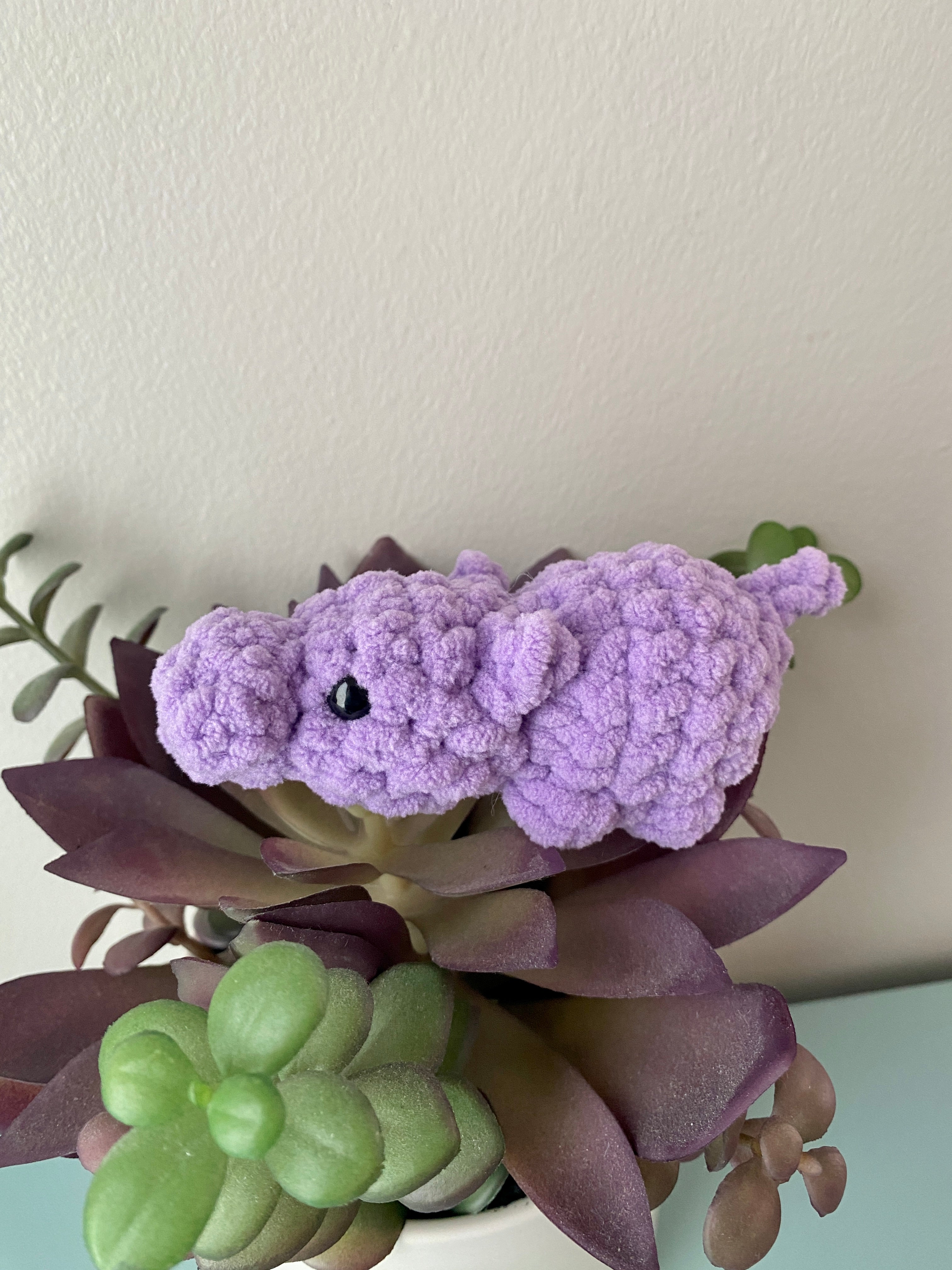 Hippo Keychain