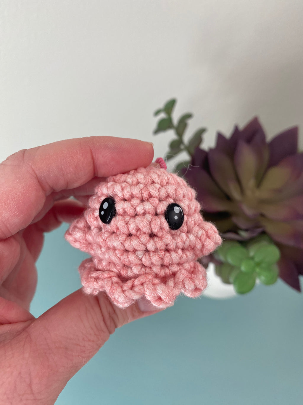 Glow-in-the-dark Ghost Keychain