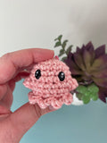 Glow-in-the-dark Ghost Keychain