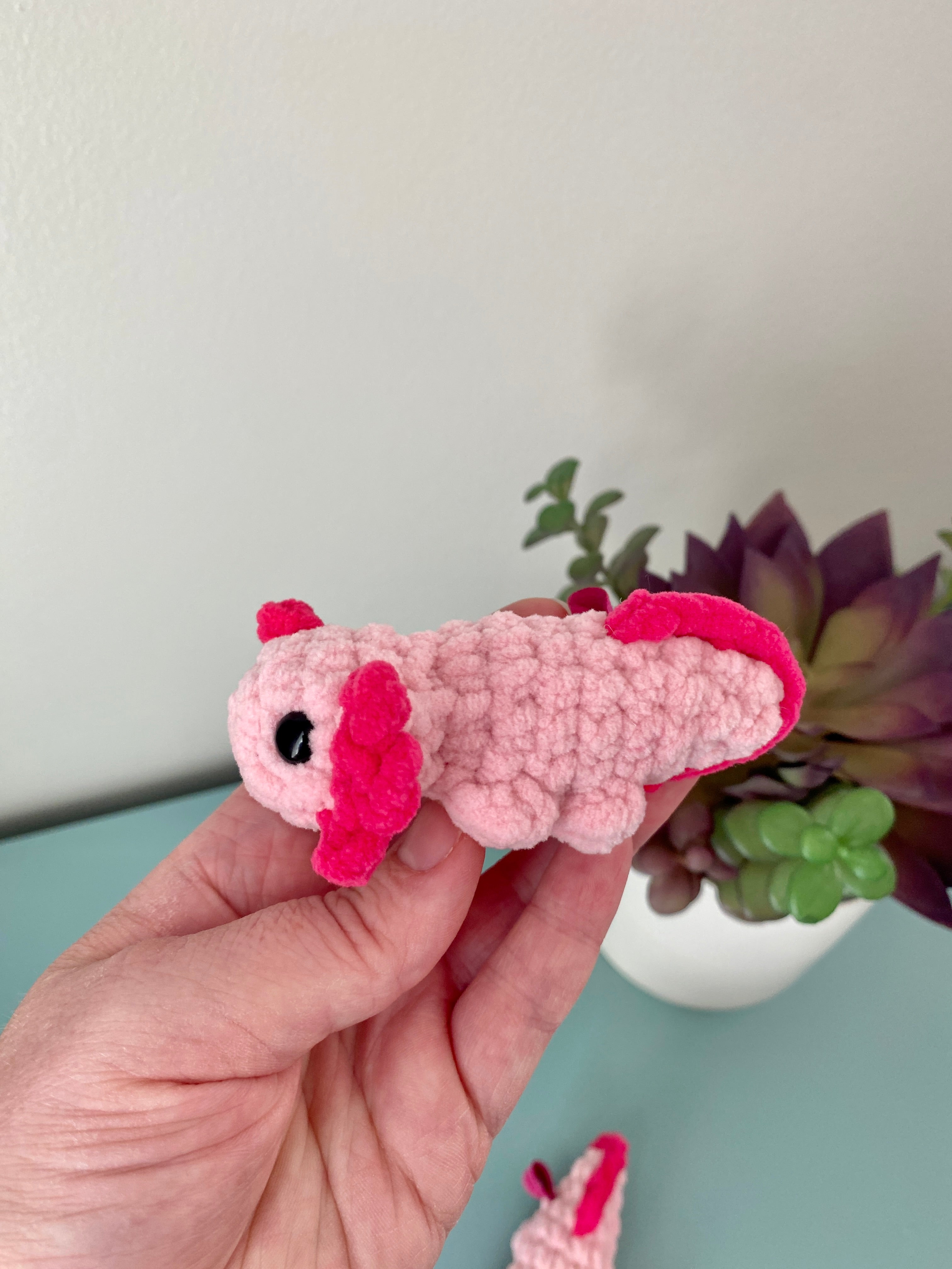 Axolotl Keychain