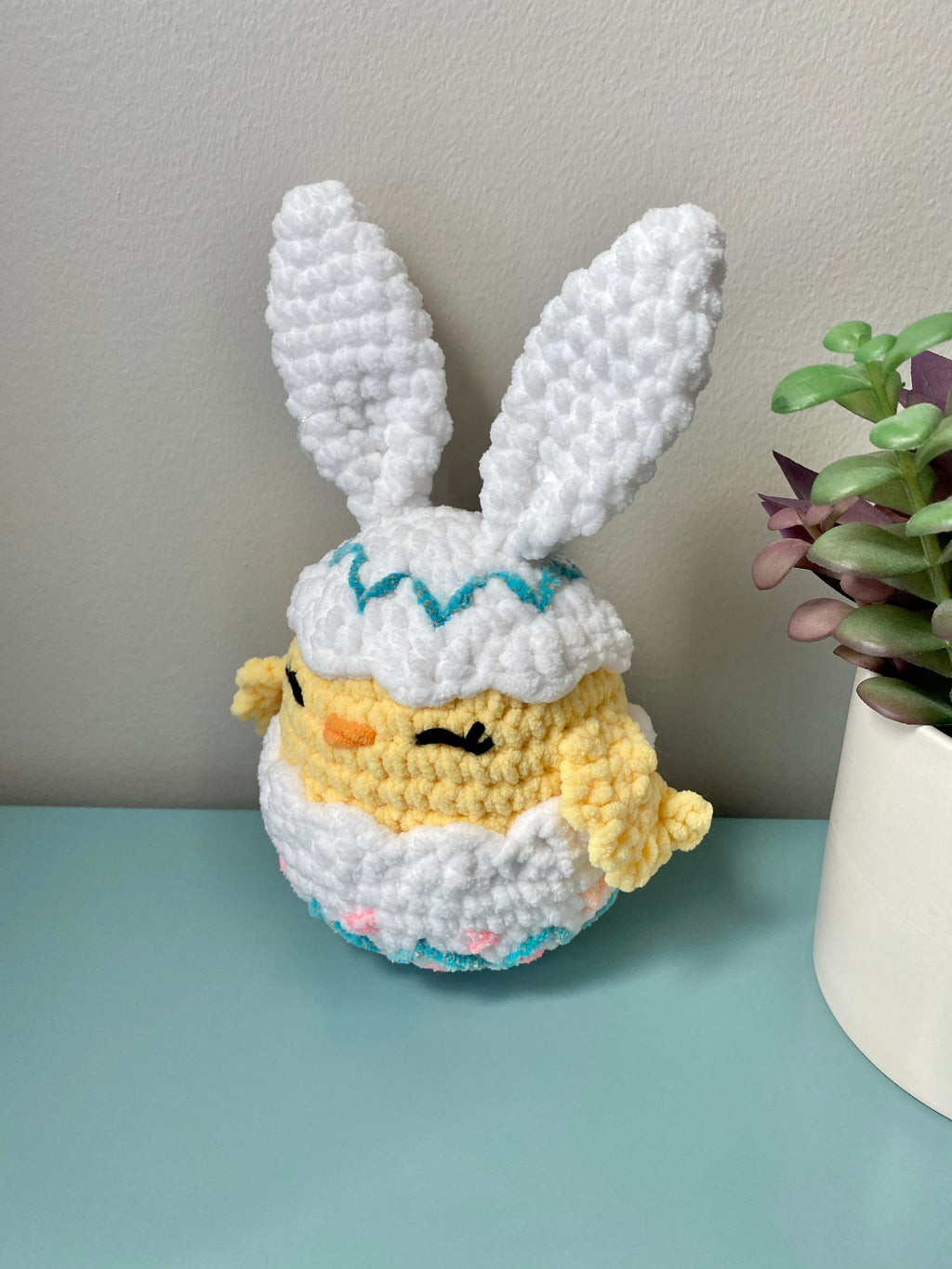 Chick in a Bunny Egg